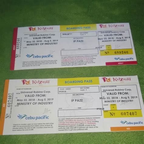 kidzania manila tickets